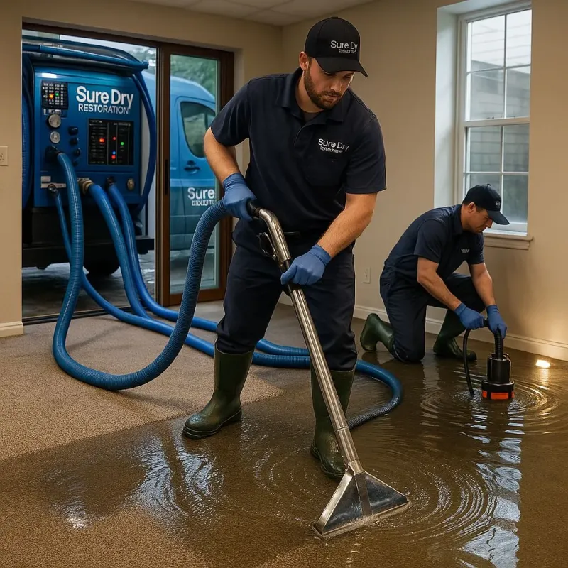 Water Extraction and Removal process in Center Point, AL